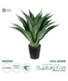 GloboStar® Artificial Garden SISAL AGAVE 20077 Τεχνητό Διακοσμητικό Φυτό Αγαύη Υ90cm